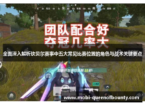 全面深入解析坎贝尔赛事中五大常见比赛位置的角色与战术关键要点