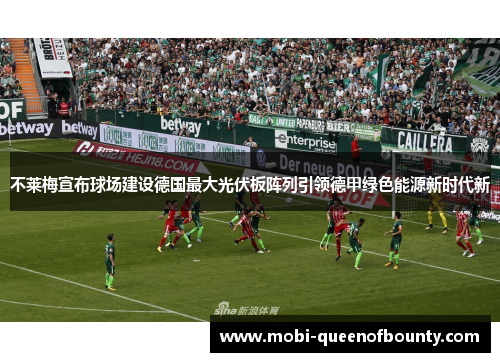 不莱梅宣布球场建设德国最大光伏板阵列引领德甲绿色能源新时代新 不莱梅宣布球场建设德国最大光伏板阵列引领德甲绿色能源新时代新